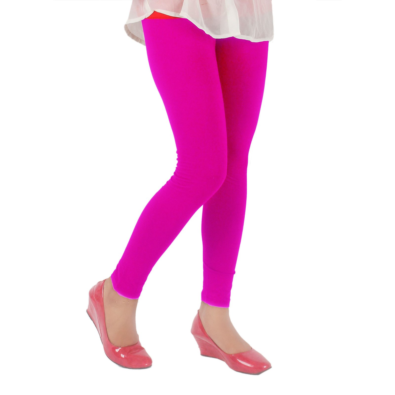 Seersucker High Waisted 7/8 Leggings Hot Pink Texture - Tavi Active-  simplyWORKOUT – SIMPLYWORKOUT
