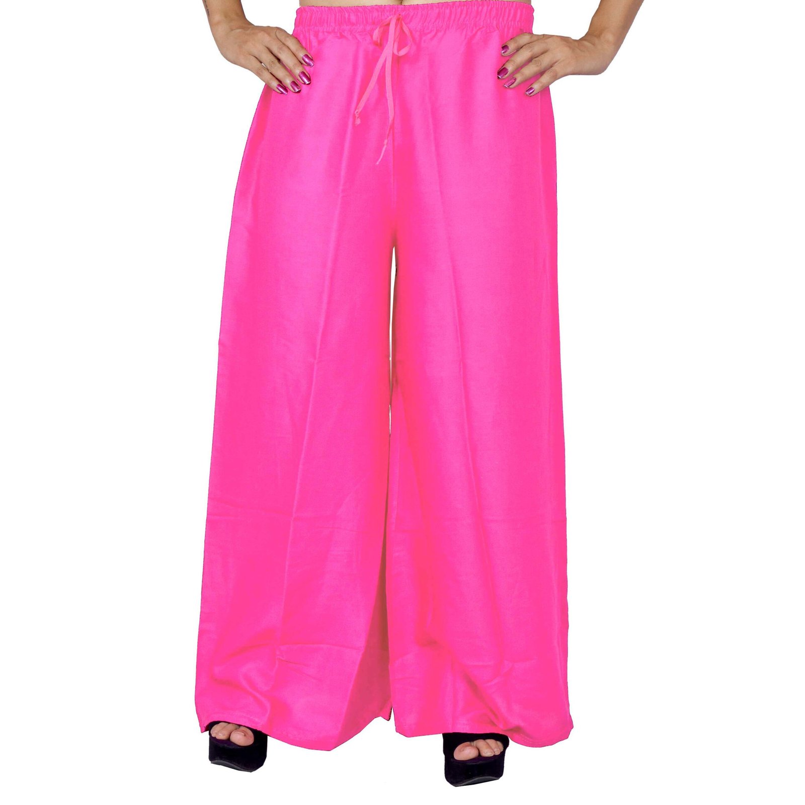 palazzo pants in Light Pink color – Tarsi